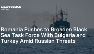 Romania Pushes to Broaden Black Sea Task Force With Bulgaria and Turkey Amid Russian Threats — UNITED24 Media