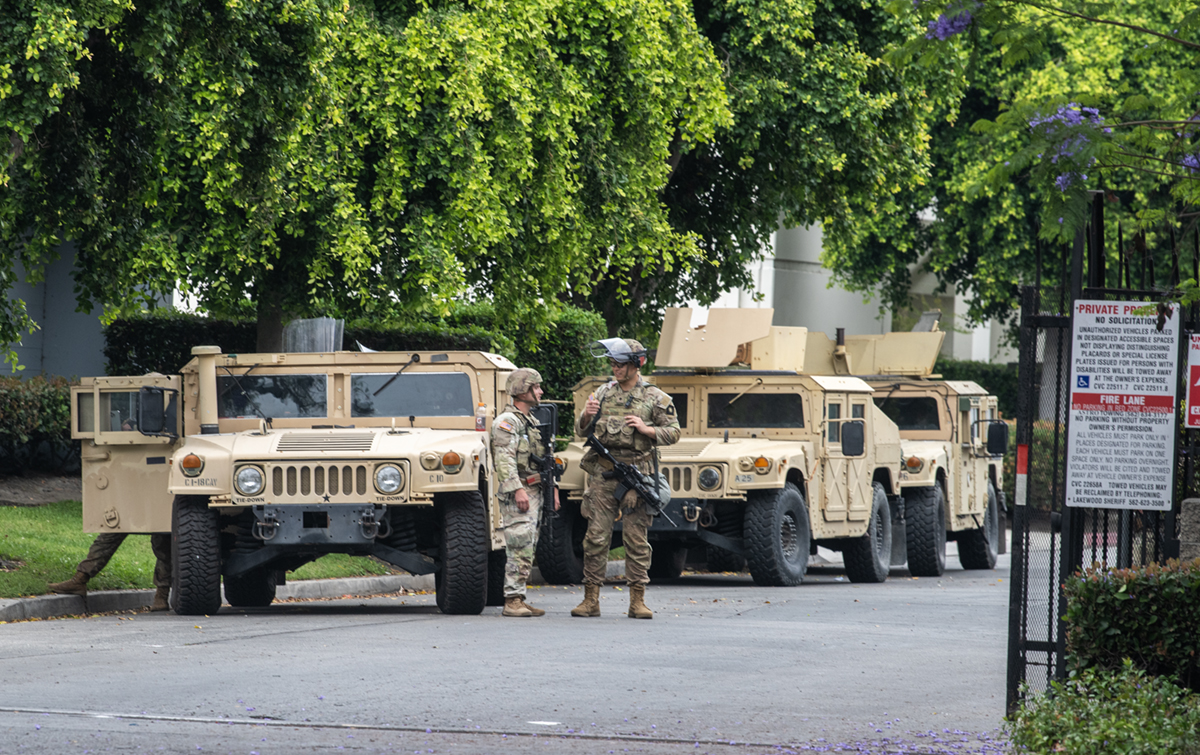 More than 1,000 National Guard troops to withdraw from LA as Trump scales back presence • Long Beach Post News