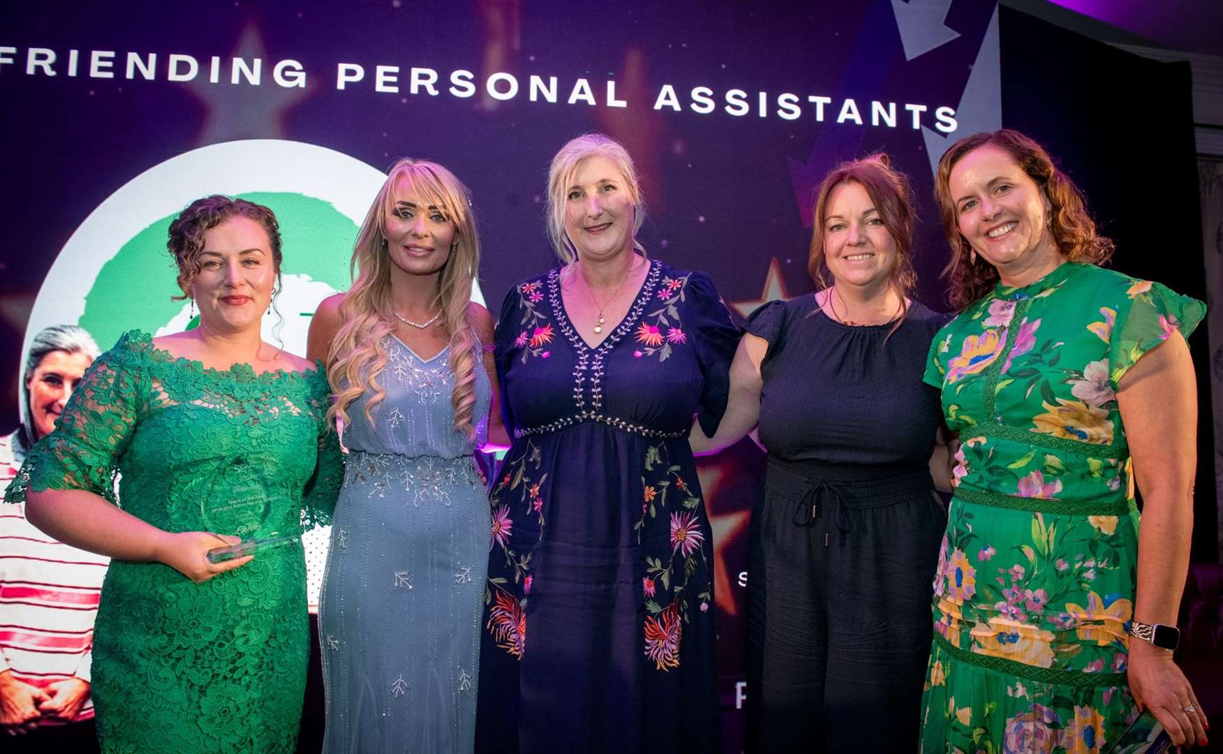 Sarah Jane Befriending and Assistance won team of the year. Picture: Callum Mackay.