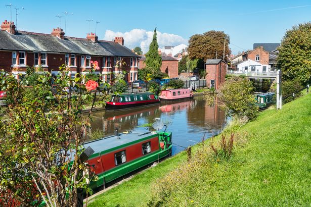 Chester canal port, 18th Century,  transport, Telford, Chester city centre, England,