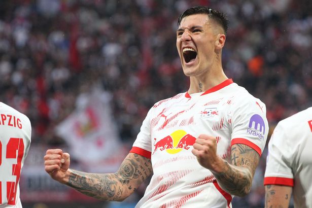 Benjamin Sesko is wanted by both Man Utd and Newcastle