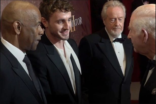 Paul Mescal and King Charles III
