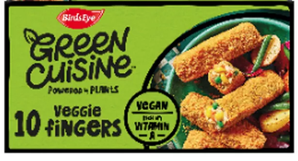 Birds Eye Green Cuisine Vegan Veggie Fingers