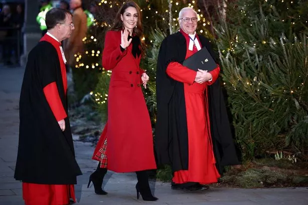 Kate Middleton hosted her annual Christmas event at Westminster Abbey last week