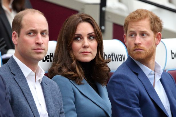 Prince William, Duke of Cambridge, Catherine, Duchess of Cambridge and Prince Harry attend the Coach Core graduation ceremony for more than 150 Coach Core apprentices at The London Stadium on October 18, 2017 in London, England.