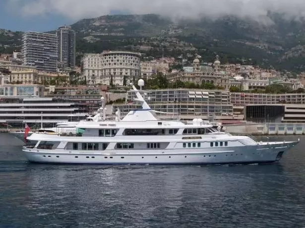The Lady Beatrice yacht