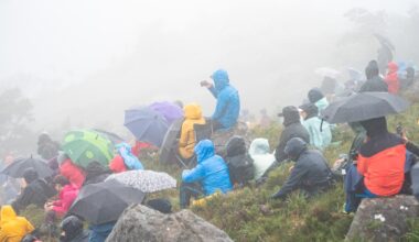 Konsert med Vamp. Ute, i naturen. I Norge. Hvilket geni kom på den forferdelige ideen?