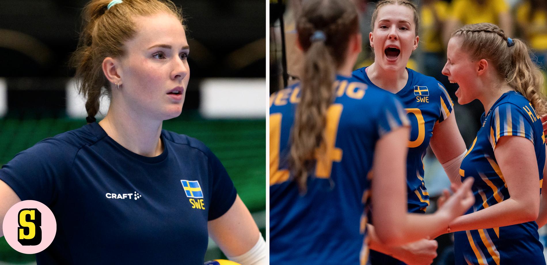 Sverige med stjärnan Isabelle Haak ska spela VM i volleyboll