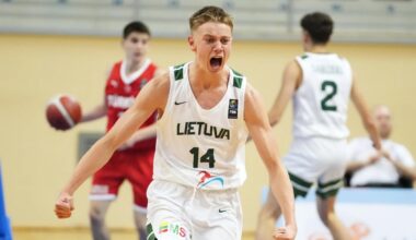 Europos 16-mečių čempionato aštuntfinalis: Lietuva – Šveicarija