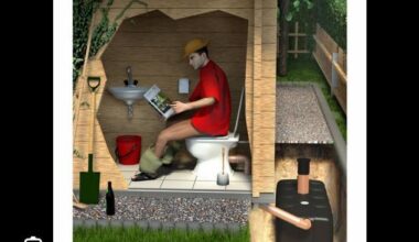 Toilette Kleingarten