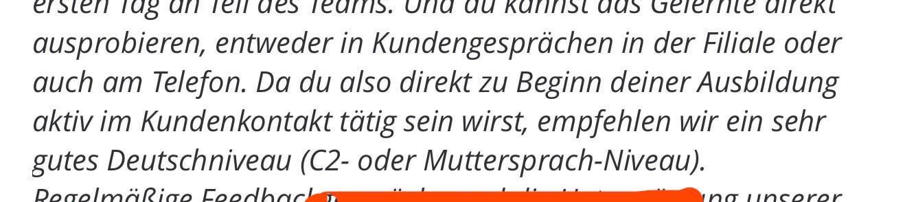 Ausbildung as a bankkauffrau