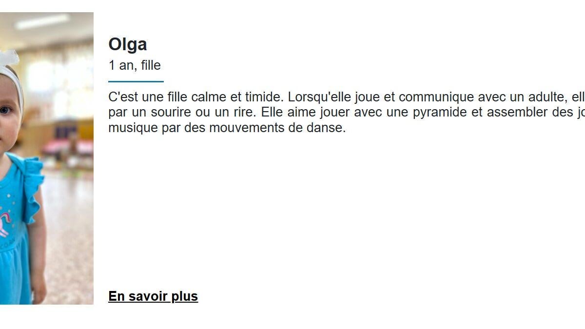 Le morbide catalogue où les enfants « volés » à l’Ukraine par la Russie sont « présentés comme des produits » - Le Parisien