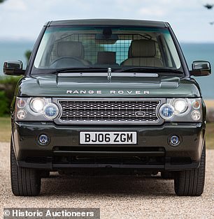 There appears to be a blue tint on the smaller headlight cluster, suggesting it still has the blue flashing light system to clear traffic.