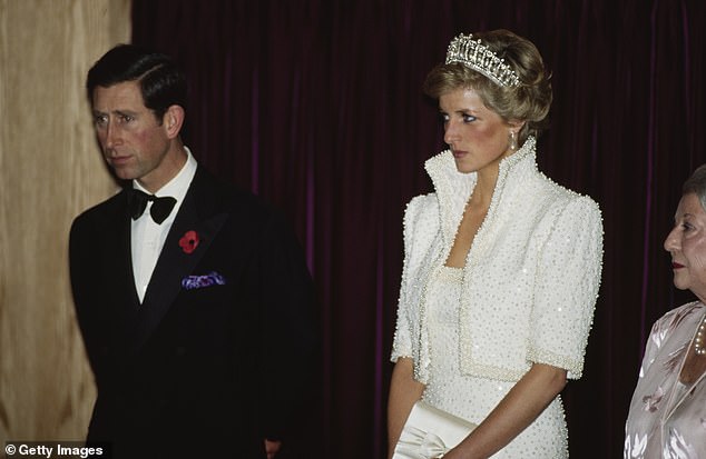 Charles and Diana in Hong Kong in November 1989