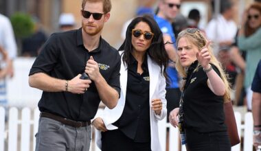 Prince Harry and Meghan Markle at the 2018 Invictus Games in Sydney.  The games capped off a royal tour of Australia which by all accounts had been a resounding success