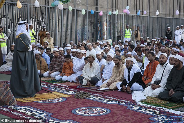 The town in the Murcia region has a population of around 27,000 - roughly 7.5 per cent of whom come from mostly Muslim countries