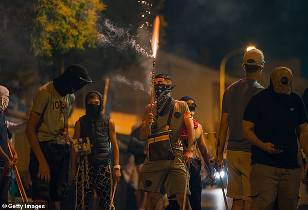 Less than a month earlier, violent riots erupted in Torre Pacheco ¿ just 70 miles from Jumilla ¿ after a Moroccan trio allegedly attacked an elderly Spanish man, leaving several people injured in the chaos that followed