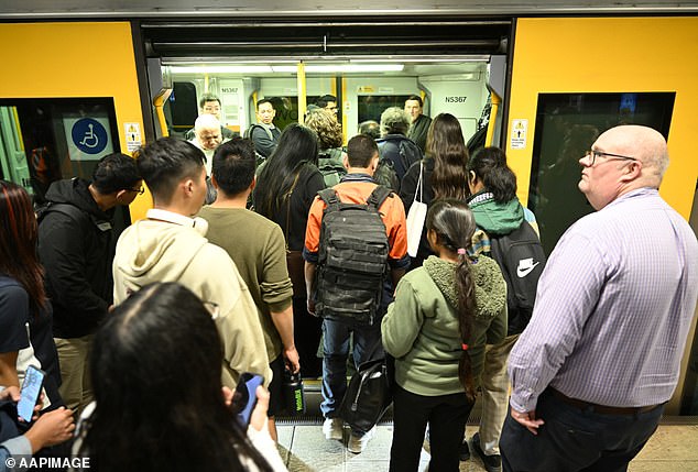 The Treasury briefs on economic resilience, productivity and Budget sustainability all mentioned ageing, but they said nothing about rapid population growth ahead of this month's Economic Reform Roundtable (pictured are Sydney commuters)