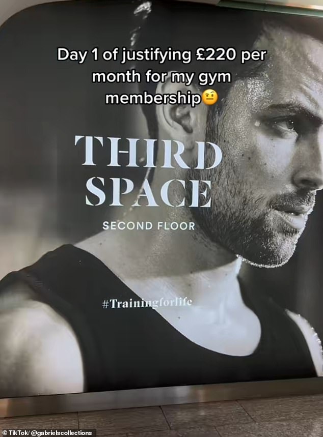 TikTok user @gabrielscollections said of Third Space, 'If I don't find myself a wealthy banker by the end of this I'm quitting'