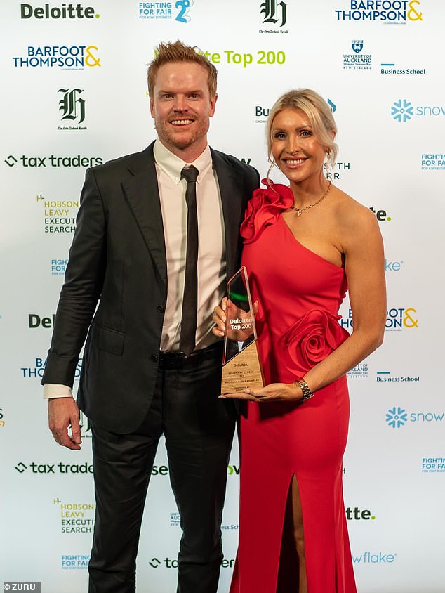 From Auckland's leafy enclaves to Queenstown's alpine retreats, New Zealand is home to a cast of high-flyers as varied as its landscapes. (Pictured: Anna and Nick Mowbray)