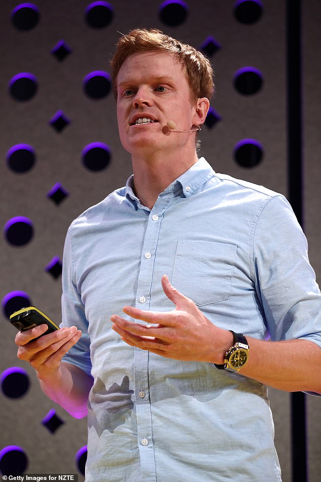At the top of the pecking order sit toy tycoons the Mowbray siblings - Mat, Nick (pictured) and Anna - founders of the Zuru Group with an estimated combined net worth of over NZ$20billion