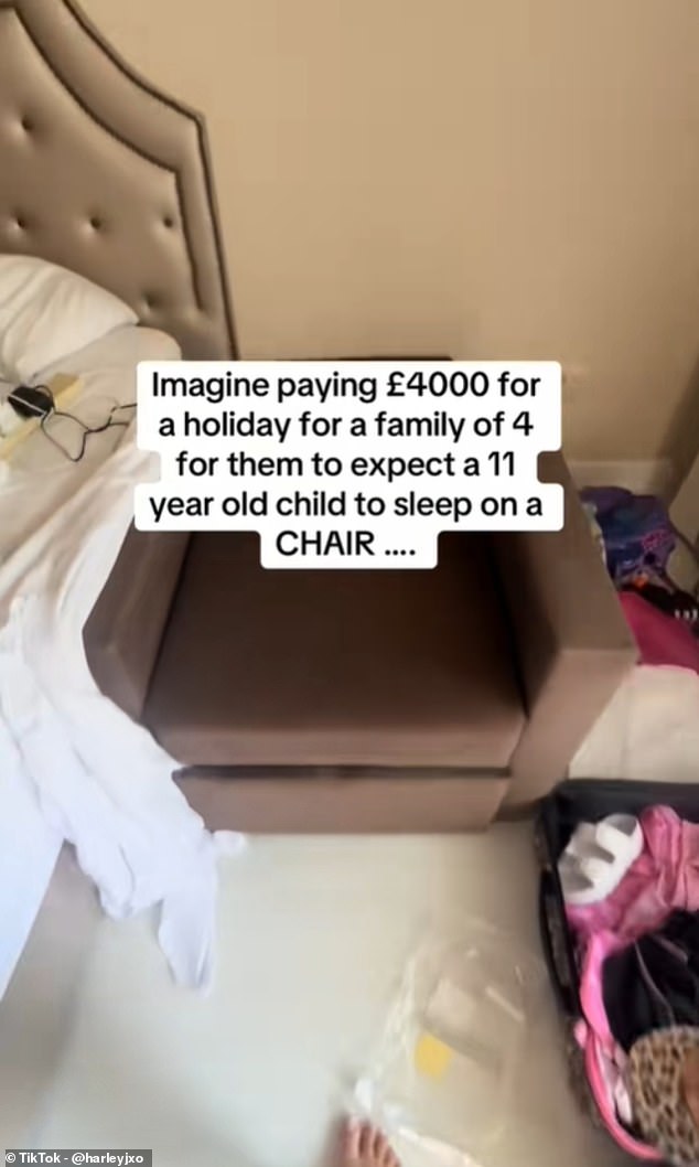 She urged fellow holidaymakers to steer clear of the hotel
