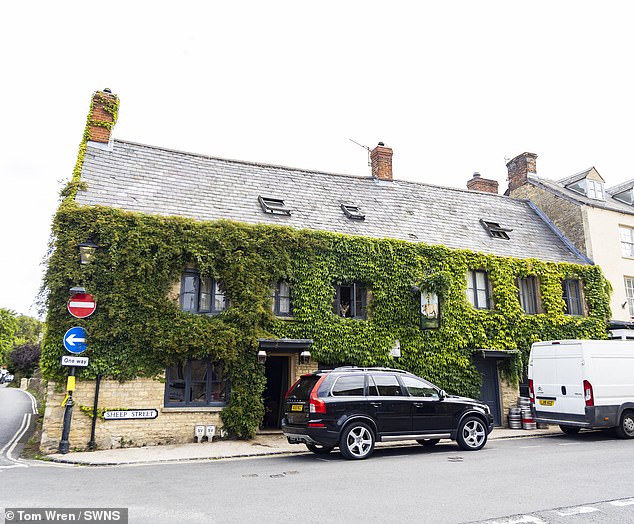The Bull pub, pictured, had to cancel a reservation Vance made because staff refused to serve him