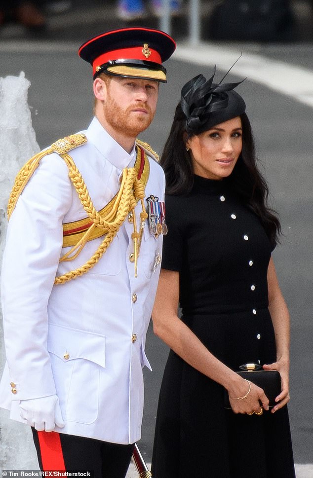 Harry and Meghan together in October 2018. In the years since 'Megxit', the couple have raised eyebrows as they appeared less concerned about their privacy than they originally claimed