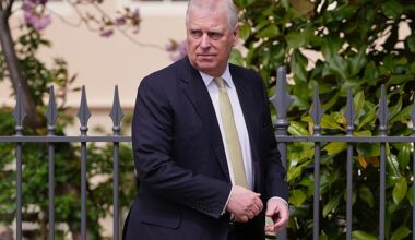 Prince Andrew (pictured after the Easter Matins service at St George's Chapel in Windsor Castle in April) 'honourably withdrew' from joining the Royal Family for the annual gathering in Sandringham last Christmas to avoid being a distraction