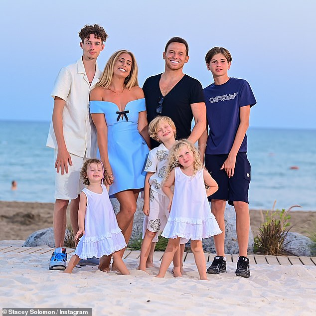 The Loose Women star, 35, husband Joe Swash , 43, and their brood have just returned from a sun-soaked break to the five-star Regnum The Crown in Antalya where rooms start from around £1,000 per person per night