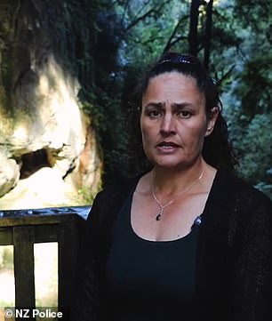 Phillips took his three children off into the bush, police say, because he had lost custody of them after a dispute with his estranged wife Cat (above)