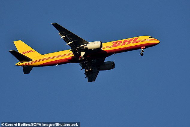 DHL, the largest shipping provider in Europe, also announced this week that starting Saturday it 'will no longer be able to accept and transport parcels and postal items containing goods from business customers destined for the US'