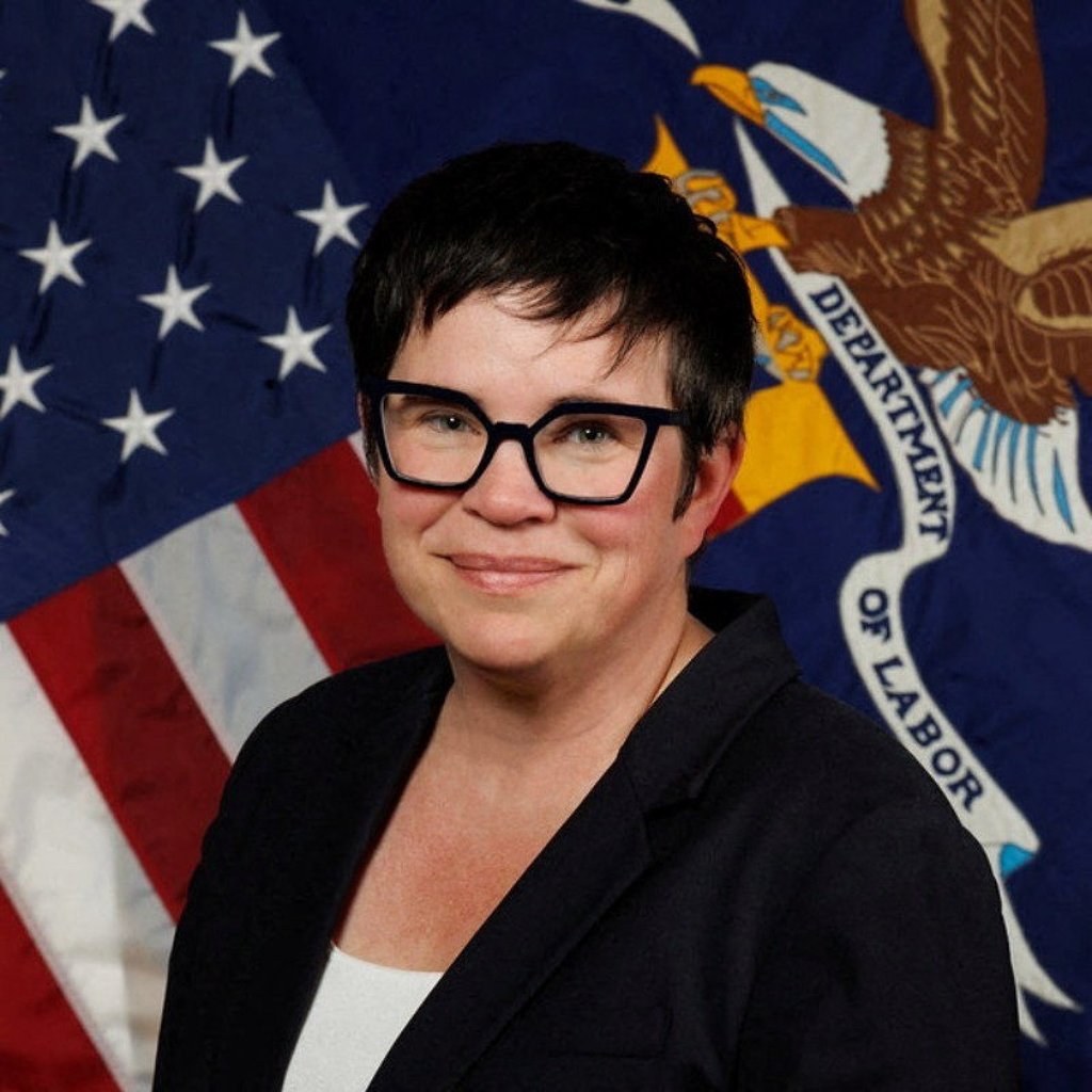 Erika McEntarfer, who was fired as BLS Commissioner. Photo: US Bureau of Labour Statistics via Reuters