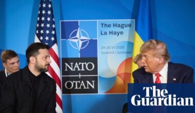 Trump rules out Ukraine reclaiming Crimea or joining Nato as European leaders gather in Washington | Ukraine