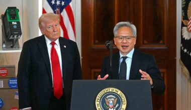 Trump warned by Senate Democrats to rethink chip sales to China