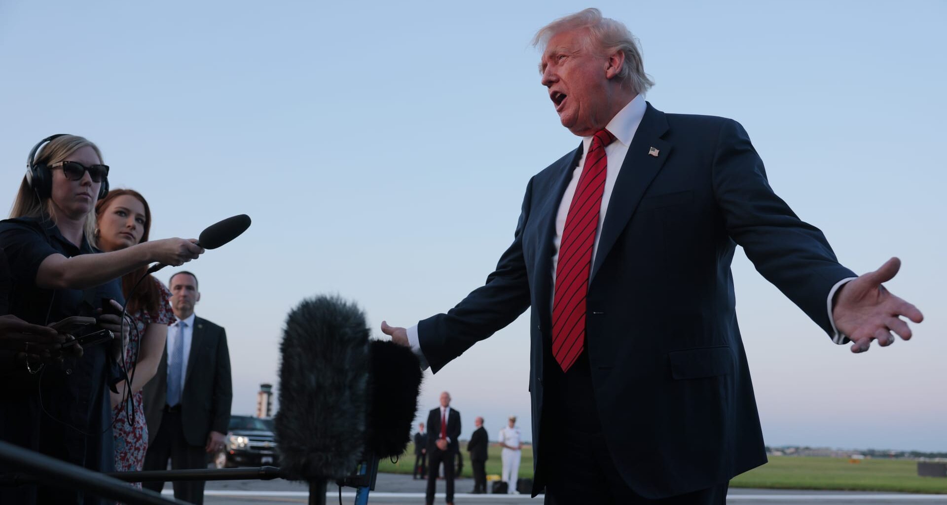 Trump calls July jobs report "rigged"