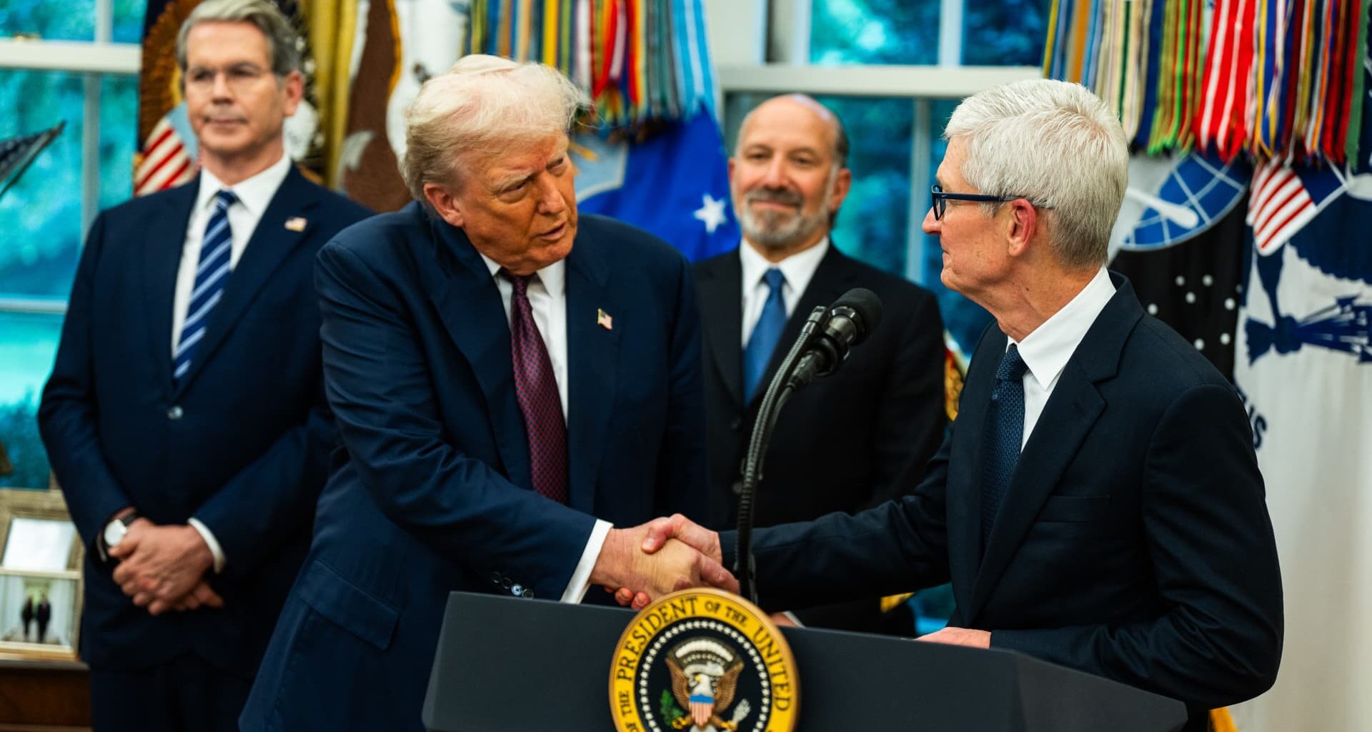 Apple's Tim Cook convinced Trump to drop made-in-USA iPhone — for now
