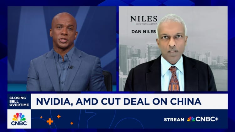 Tech investor Dan Niles says Nvidia having access to the Chinese market is 'crucial'