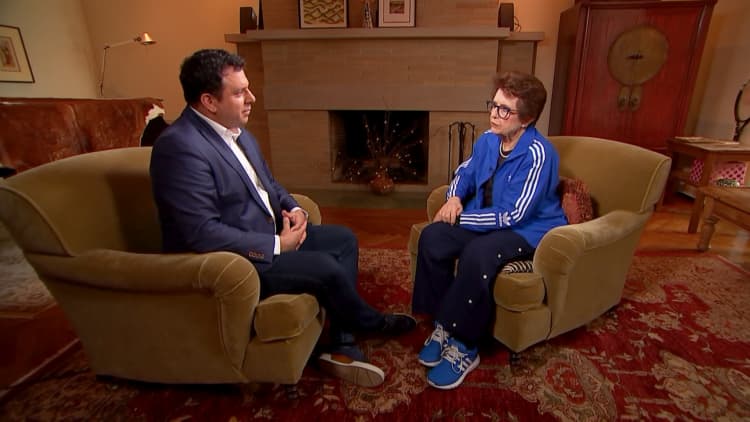 CNBC Sport: Tennis legend Billie Jean King on the state of women's sports and uniting tennis