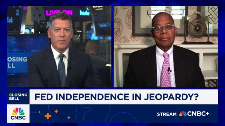 Trump's making a direct effort to undermine the Fed's independence, says Roger Ferguson