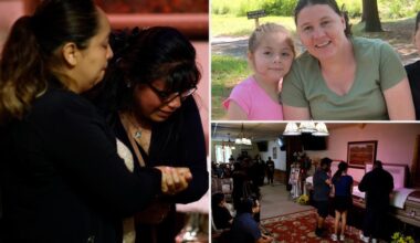 Weeping relatives, friends gather at wake to remember NJ mom and daughter killed in head-on crash with illegal migrant