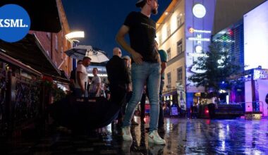 Katusoittoa, omia bileitä ja muualta tulleita takseja – seurasimme Jyväskylän ralliyötä | Keski-Suomi