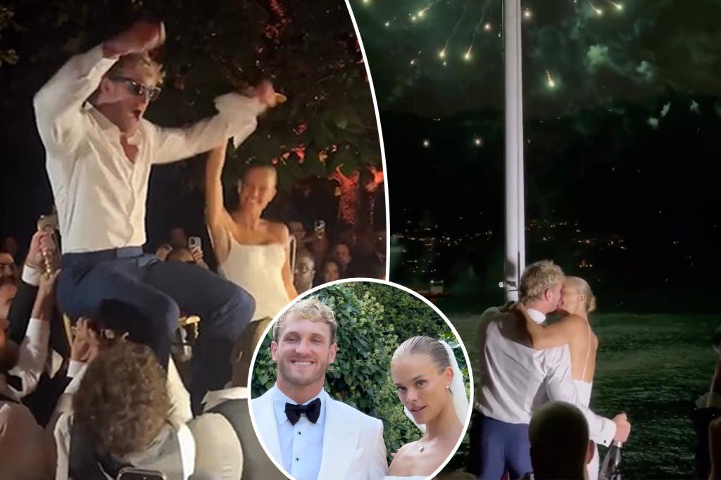 Inside Logan Paul and Nina Agdal's wedding celebration in Italy