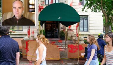 Anti-Israel vandals target ritzy NYC building where New York Times executive editor Joe Kahn lives