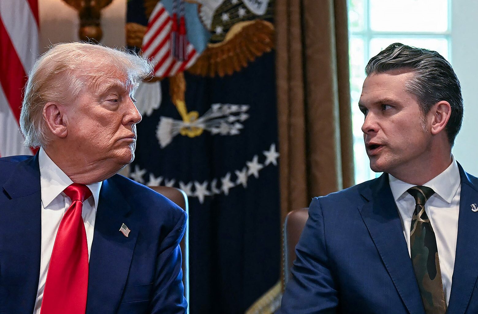 Trump has found a new, cruel way to attack trans veterans.