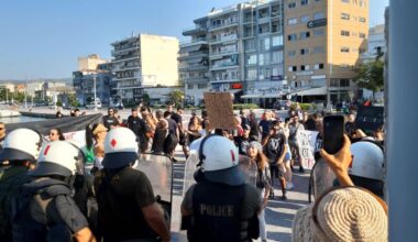 Fresh protest against Gaza war erupts in Greece over arrival of Israeli cruise ship