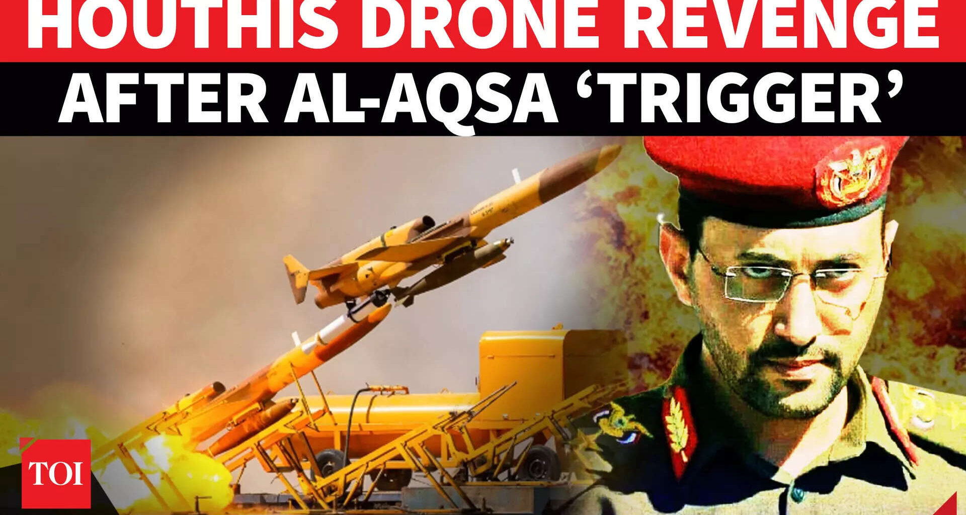 Iran Proxies Attack Deep In Israel; Houthis Drone Strike After Ben Gvir's Provocation Inside Al-Aqsa