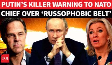 Russia Accuses NATO Chief Of Cold War-Style Subversion Tactics