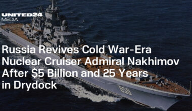 Russia Revives $5B Nuclear Cruiser Admiral Nakhimov — UNITED24 Media