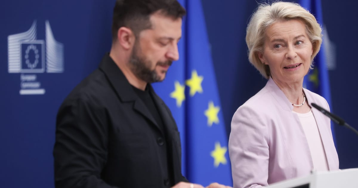 Von der Leyen sees 19th sanctions package against Russia in early September – POLITICO